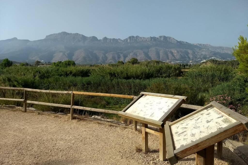 Ferienwohnung Bright & Spacious Apt - Panoramic Views! Altea Exterior foto